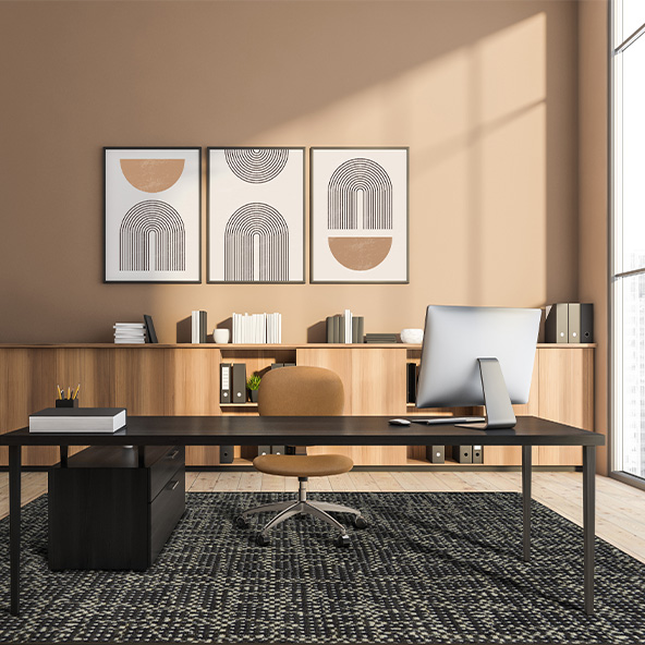 Joy Carpets commercial workspace carpet