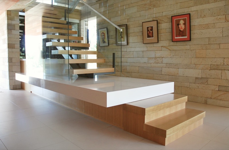 Paradigm flooring in modern space