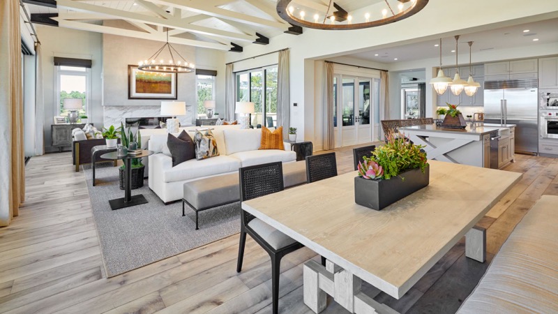 Provenza flooring installed in a Castle Rock home