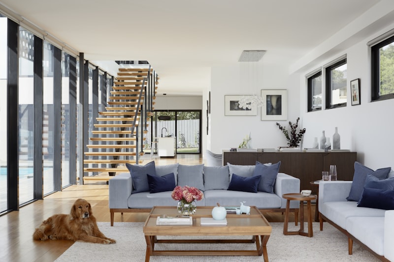 Natural cork flooring installation in Denver Colorado living room